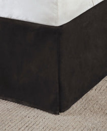 7 Piece Faux Suede Comforter Set