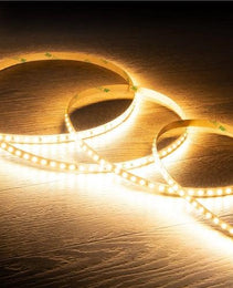 Transform Your Space with 2835 WW LED Strip Lights - Brilliant 120LED/m, 24V - 16.4FT - Dimmable Tape Light!