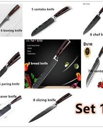 Carpenter's Special Set 6-piece Set 8-piece Set Knife Chef Knife Kitchen Knife Cooking