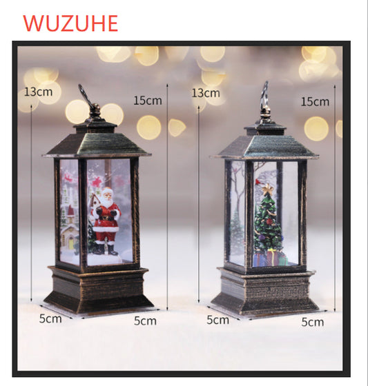 LED simulation flame holiday oil lamp