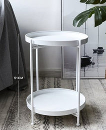 Living Room Wrought Iron Sofa Side Table
