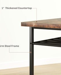 3-Piece Small Dining Table Set for 2