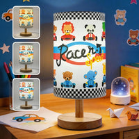 Kids Table Lamp,Cute Kitty Lamp for Bedroom Girls Decorative Bedside Lamps
