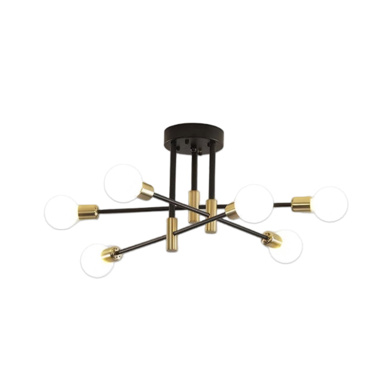 Soren 4-12-Light Nordic Modern Indoor Iron Chandelier