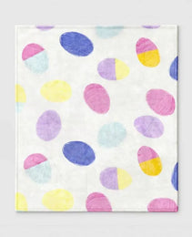 Easter Eggs Printed Plush Throw Blanket