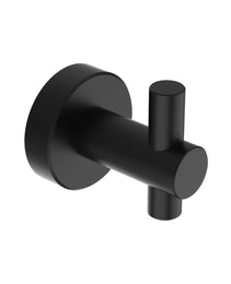 Round Base Wall Hanging Hook With Screws- Matte Black Hook, 4 Pack, For Entry Shoe Cabinet, Wardrobe Bathroom Bedroom Furniture Hardware