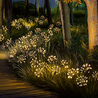Solar-Powered Dandelion Fairy Firework String Lights Lighting Modes for Garden, Lawn, Camping, Party & Courtyard Decoration