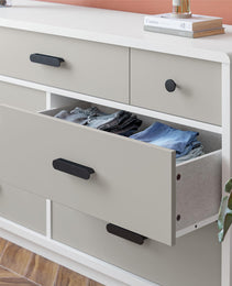 Valencia 7-Drawer Wide Dresser