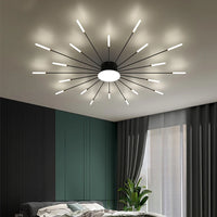 Modern Firework Chandelier LED Luster Indoor Lighting For Bedroom Hall Living Kids Room Ceiling Lights Acrylic Lamps Fixture
