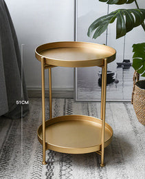 Living Room Wrought Iron Sofa Side Table