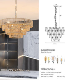 Bohemian Woven Chandelier