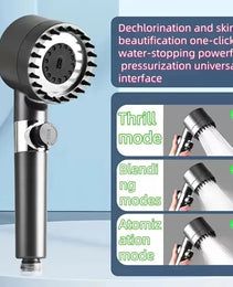 On Shower Drops Head Filtered Showerhead, Turbo Showerhead, Shower Head With Filter, Filtered Shower Head With Handheld, Turbo Showerhead With Visible Window