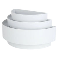 Nordic LED Wall Sconces Modern Indoor Wall Lamp White Up Down Wall Mount Lights for Living Room Corridor Hallway Bedroom Decor