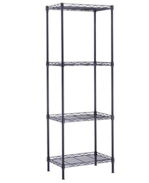4-Tier Wire Shelving Unit Metal Storage Rack