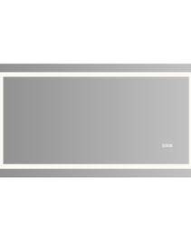 60  X 32  LED Bathroom Mirror With Anti-Fog And Touch Sensor - Modern Frameless Lighted Wall Mirror For Bathroom Vanity, Shower Room, Or Dressing Area