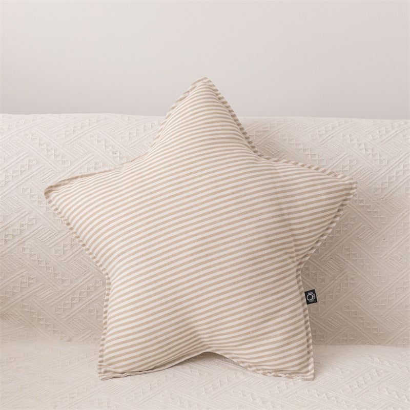 Cotton And Linen Striped Cushion Seriescoordinating Throw Pillows For Your Home Sofa