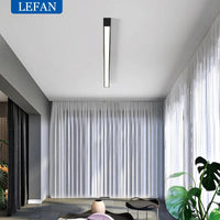 Modern Led Ceiling Light Dining Room Kitchen Line Living Room Light Ceiling Lamp Balcony Porch Bedroom Office Lighting Fixtures