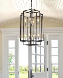 8 Lantern Tiered Chandeliers