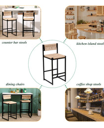 Honey Bar Stool Set Of 2