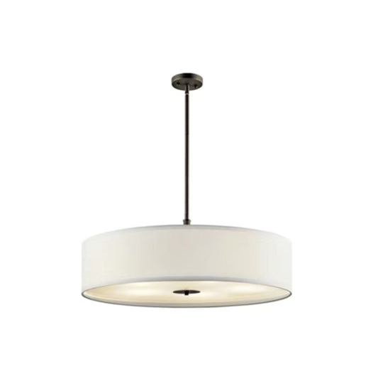 Josephine 1-Light E27 Fabric Indoor Pendant Ceiling Light