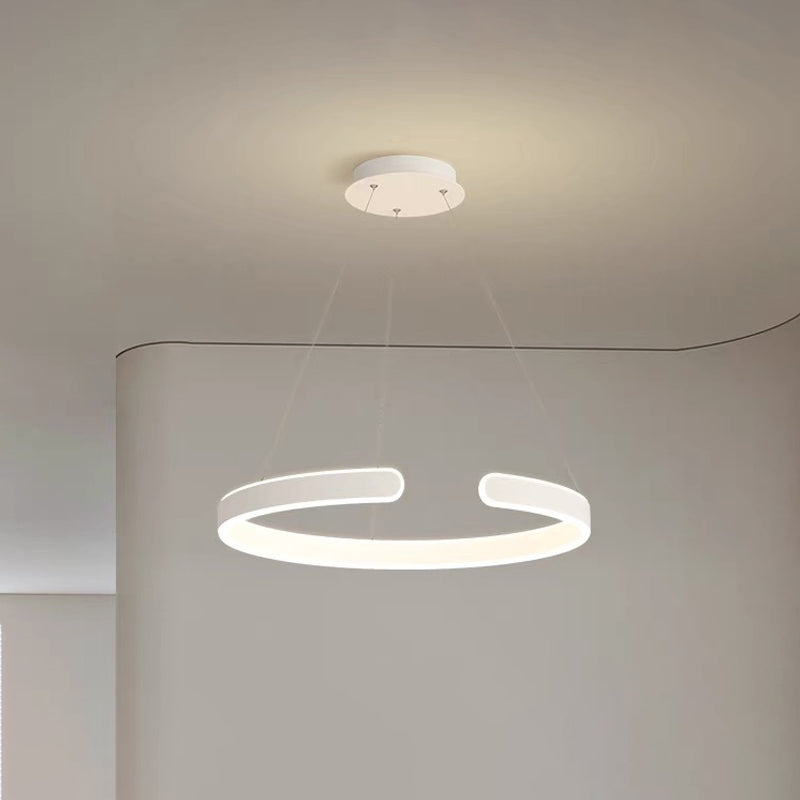 Xanthe 80W White Tri-Color Modern Iron LED Indoor Chandelier