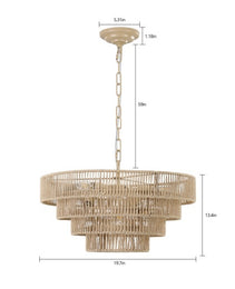 Bohemian Woven Chandelier