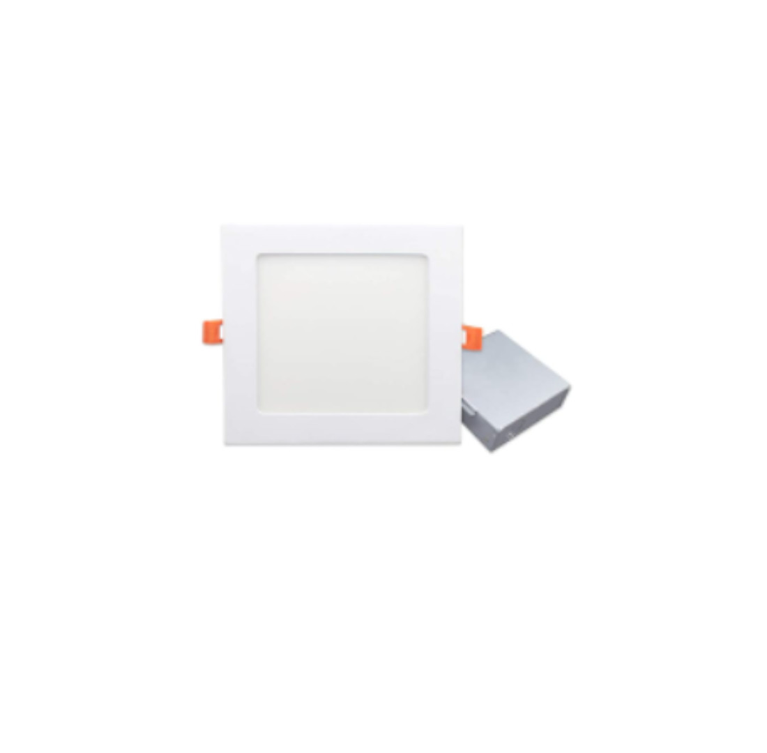 Premium 6 Square Downlight SQ 12W 5CCT HTK - Versatile 5 Color Temperature Selectable LED Light for False Ceiling, Energy-efficient & Long-lasting.