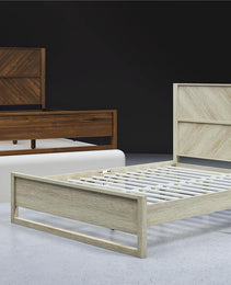 Archer Wood Bed Frame With Headboard
