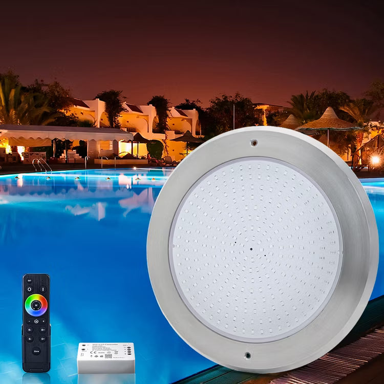 Super Slim Pool Light SS316 35W RGB 12V (15m Wire) HTK