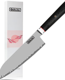 Qulajoy VG10 Chef Knife, Japanese 10Cr15MoV Steel Chefs Knives, Slicing Knife For Meat Vegetable