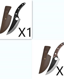 Hand forged boning knife
