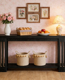 Console Table, 2-Tier Side Table,Sofa Table