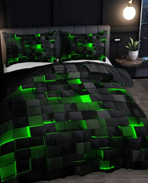 Abstract Grid Series Quilt Cover Digital Printing Bedding