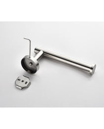 3-Pieces Bathroom Hardware Accessories Set - Towel Bar, Toilet Paper Holder, Robe Towel Hooks