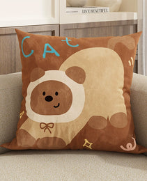 New Cute Dog Pillowcase Bedroom Cushion Cover Sofa Cushions Pillows Cover 45x45cm Pillow Case Home Decoration Car Office Seat