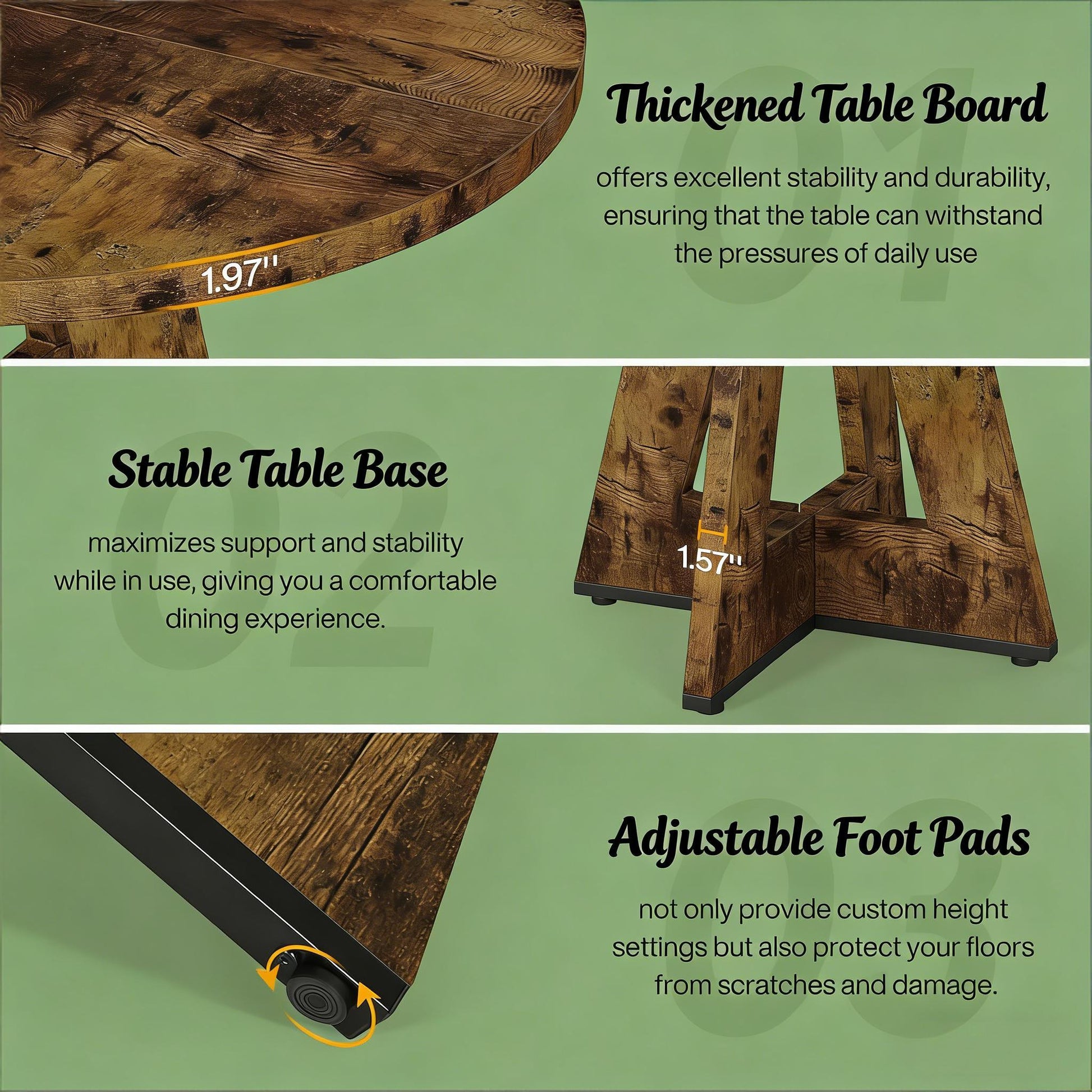 Wooden Coffee Table,Round Bar Table
