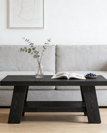 Ample Storage Coffee Table,2-tier Center Table,Chating Table
