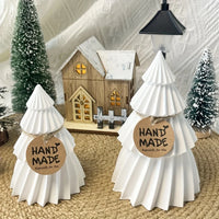 2pcs DIY Resin Molds for Christmas Tree Ornaments - Silicone Candle, Plaster, and Resin Crafting Molds with Festive Snowflake