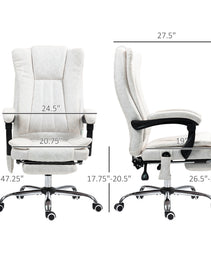 Massage Office Chair , Reclining Computer Chair