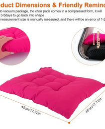4 Square Seat Cushions For Chairs