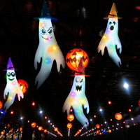 4-Pack LED Witch-Hat Ghost Halloween Windsocks – CJ product view 3
