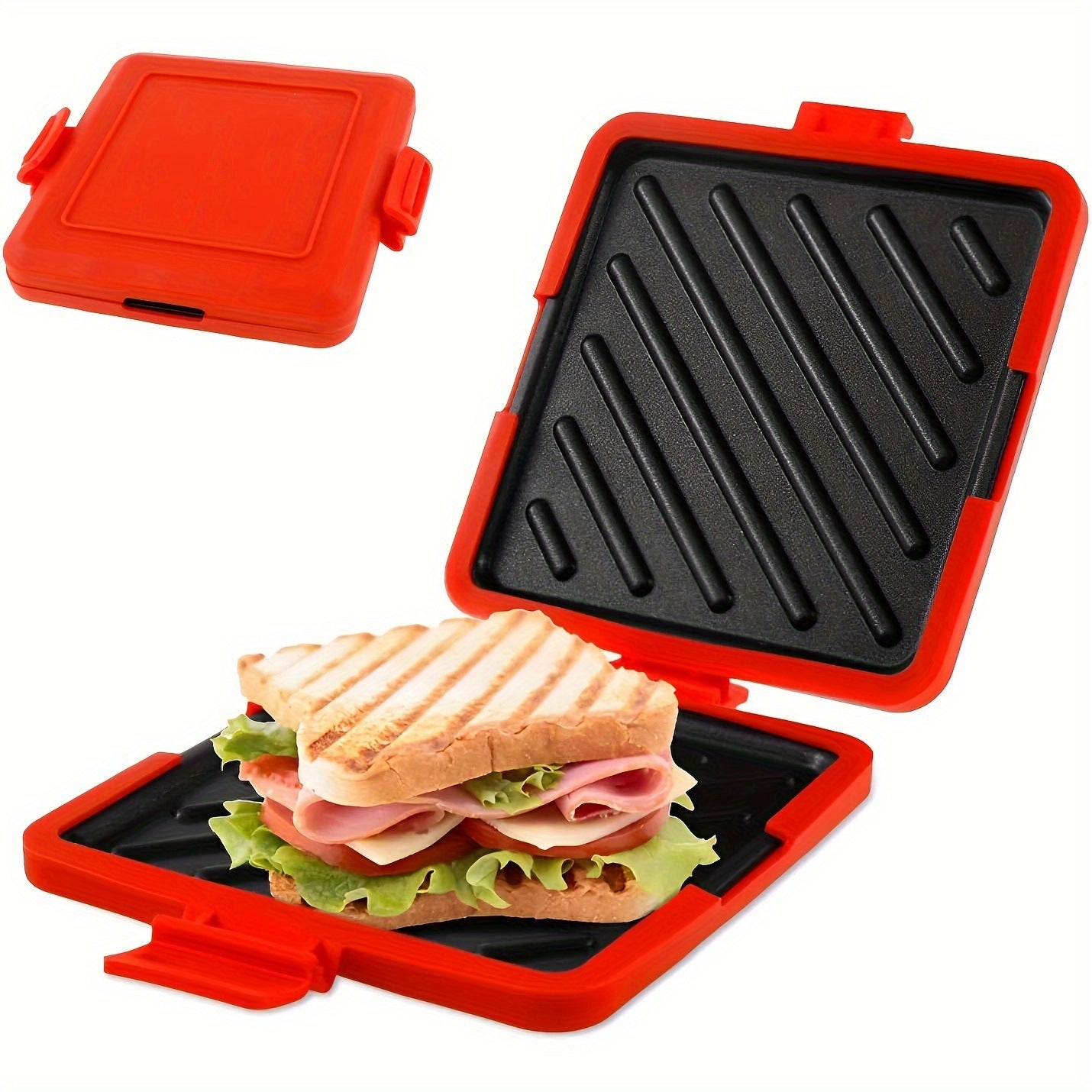 Microwave Toasting Rack – Portable High-Heat Bread Warmer & Reheater