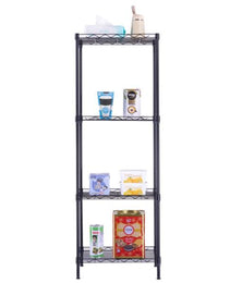4-Tier Wire Shelving Unit Metal Storage Rack