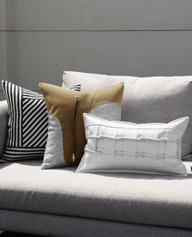 Modern Minimalist Upholstered Living Room Pillows
