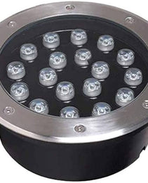 Underground Round IP65 18W 110V WW w/2m Cable