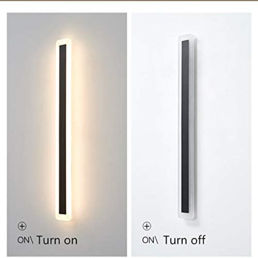 Linear wall light Iron Art  Acrylic CCT - 110V  - 24 Watts -  4FT