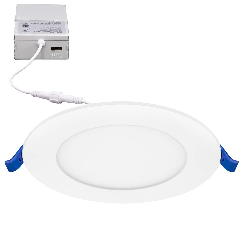 Premium 4 Round Downlight RD 9W 5CCT AOM - Versatile 5 Color Temperature Selectable LED Light for False Ceiling, Energy-efficient & Long-lasting.