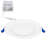 Premium 4 Round Downlight RD 9W 5CCT AOM - Versatile 5 Color Temperature Selectable LED Light for False Ceiling, Energy-efficient & Long-lasting.