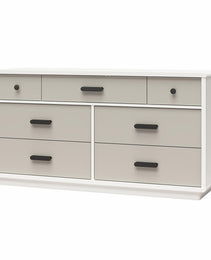 Valencia 7-Drawer Wide Dresser