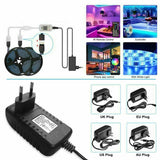 BRAND NEW 5050 RGB LED Strip Bluetooth Remote Lights TV Back Lights For Bar Room - CJDS